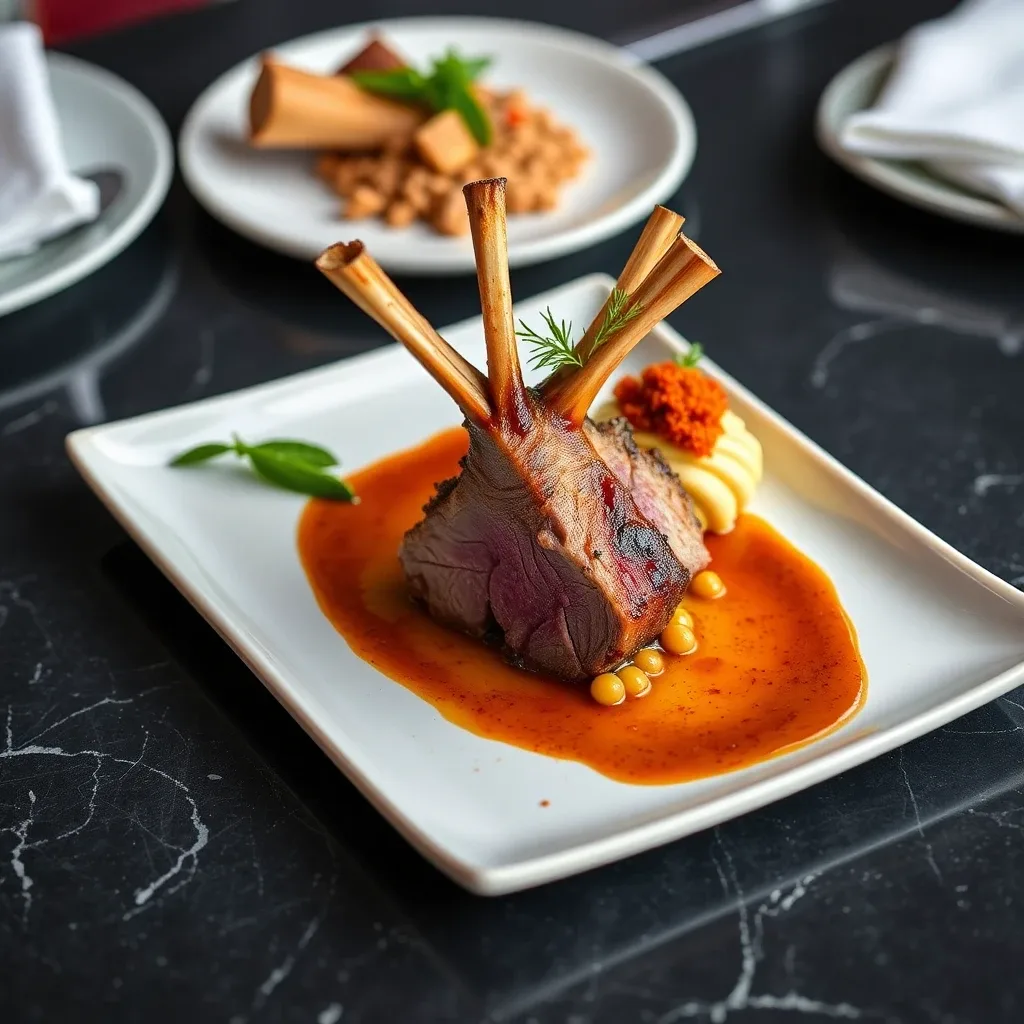 Rack of Herb-Crusted Lamb